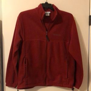 Columbia full zipper fleece jacket